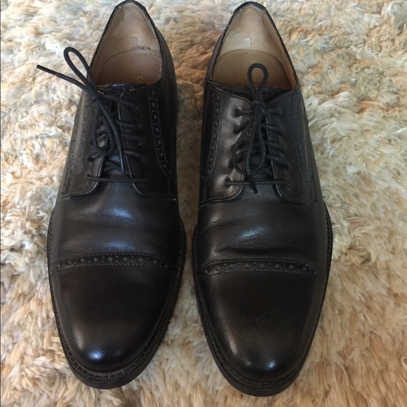 Cole Haan Madison Grand Cap Toe Oxford Black 8 - Picture 2 of 7